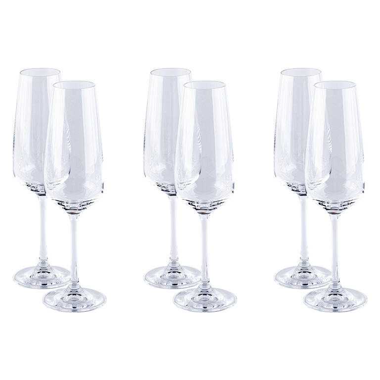 Sada sklenic na sekt GISELLE 190 ml 6 ks