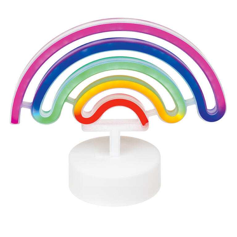 Dětská LED lampa DUHA barevné světlo