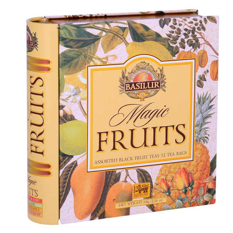 Čajová kniha MAGIC FRUIT - dárková kolekce 32 sáčků