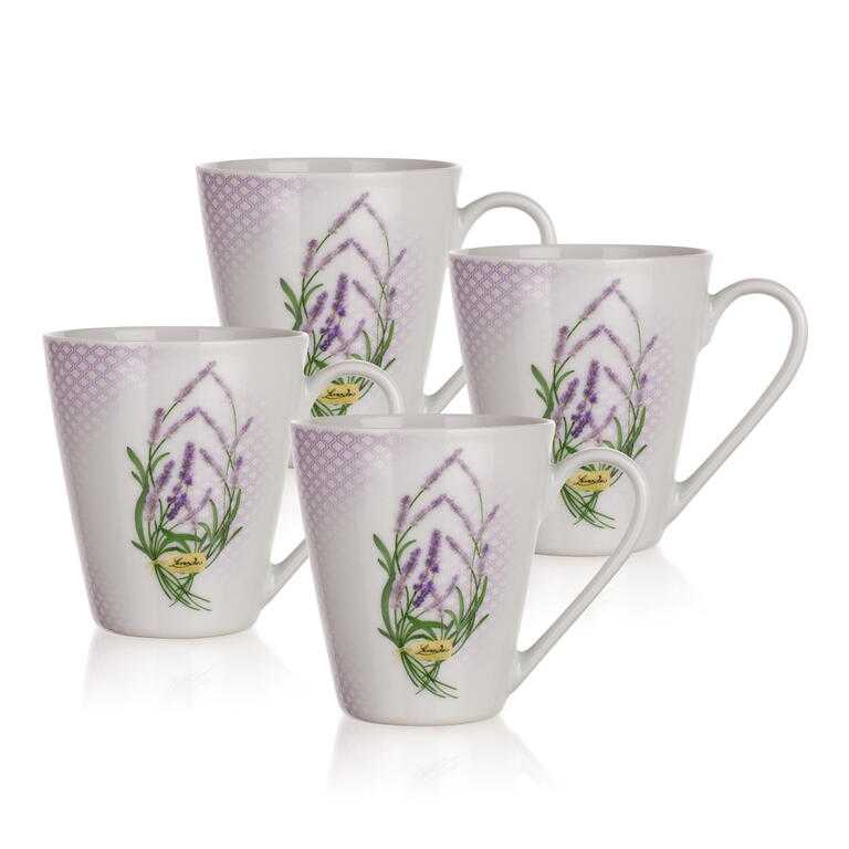 Sada hrnků LEVANDULE 290 ml 4 ks