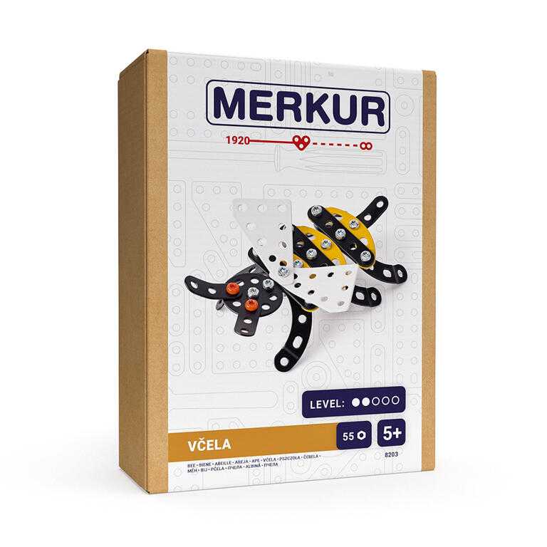 Stavebnice MERKUR Včela 55 ks