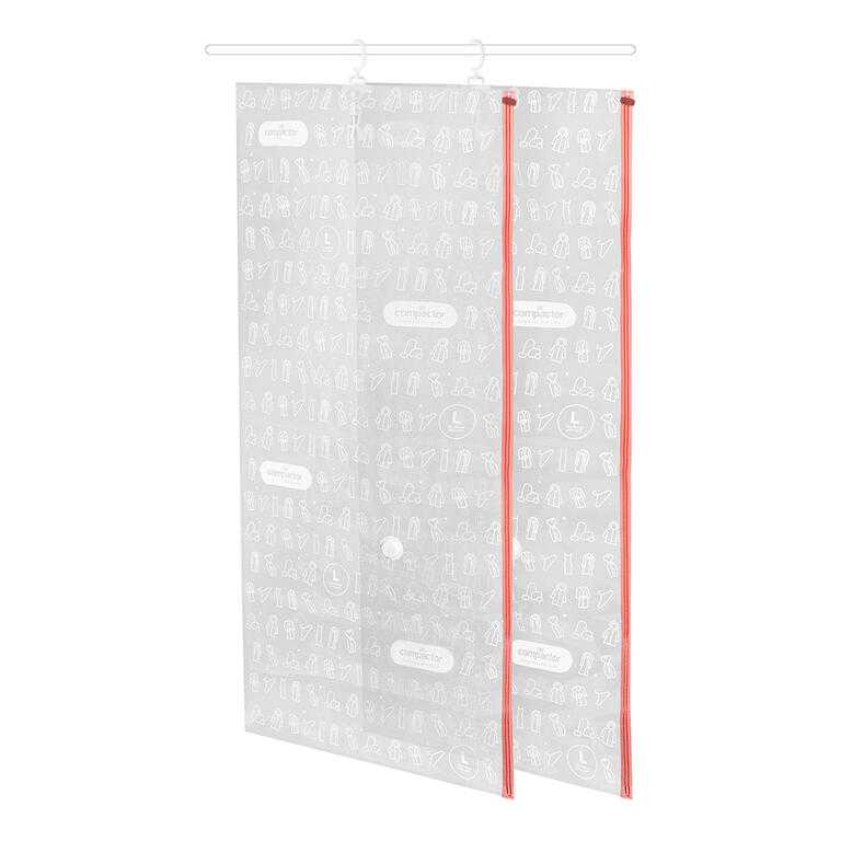 Sada 2 ks vakuových závěsných vaků Compactor Aspispace L 70 x 145 cm