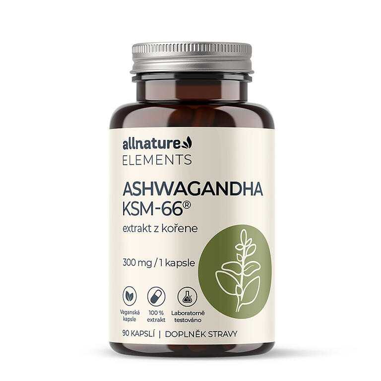 Ashwagandha  Elements 90 kapslí
