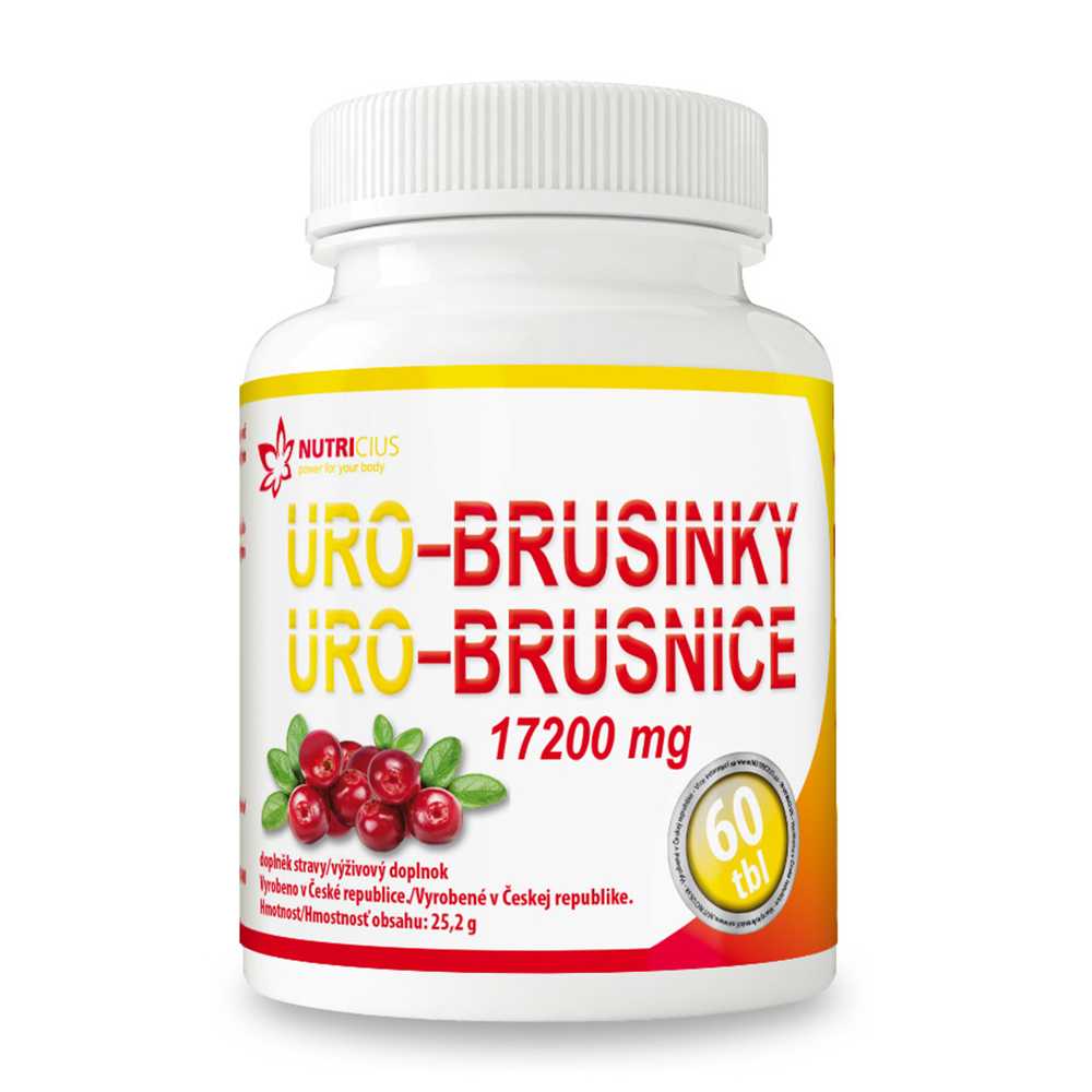 URO - Brusinky 60 tbl.