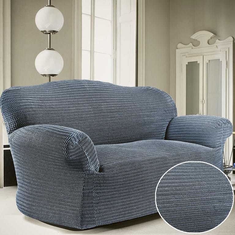 Bielastické potahy ADRIA blue jeans