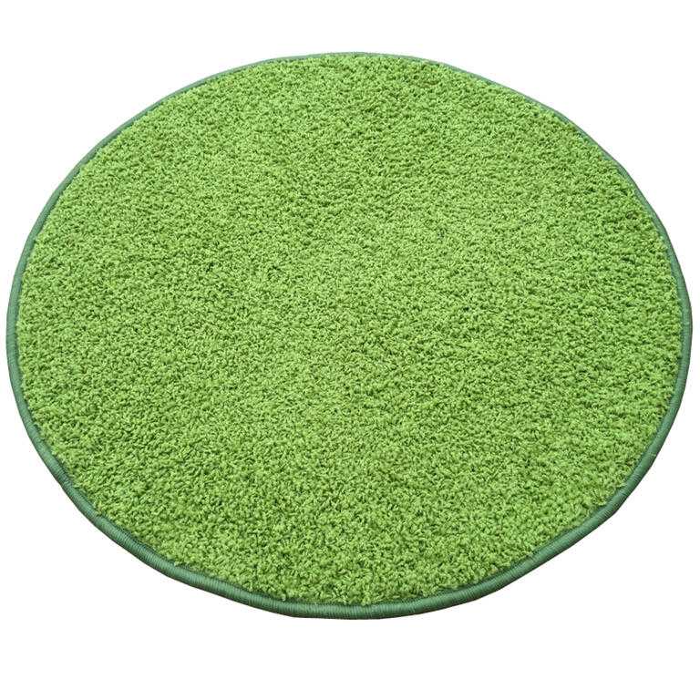 Covor rotund SHAGGY verde