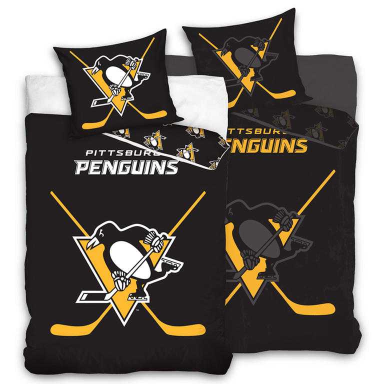 Bavlněné ložní povlečení NHL Pittsburgh Penguins