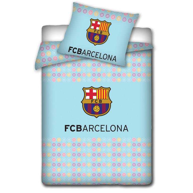 Dětské povlečení do postýlky FC BARCELONA