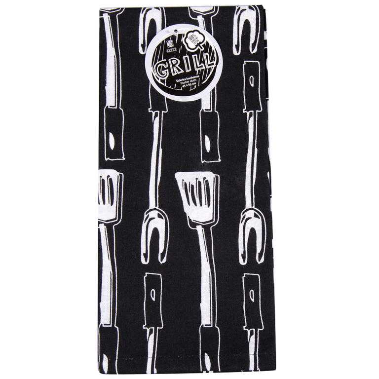 Carpa din bumbac Grill neagra