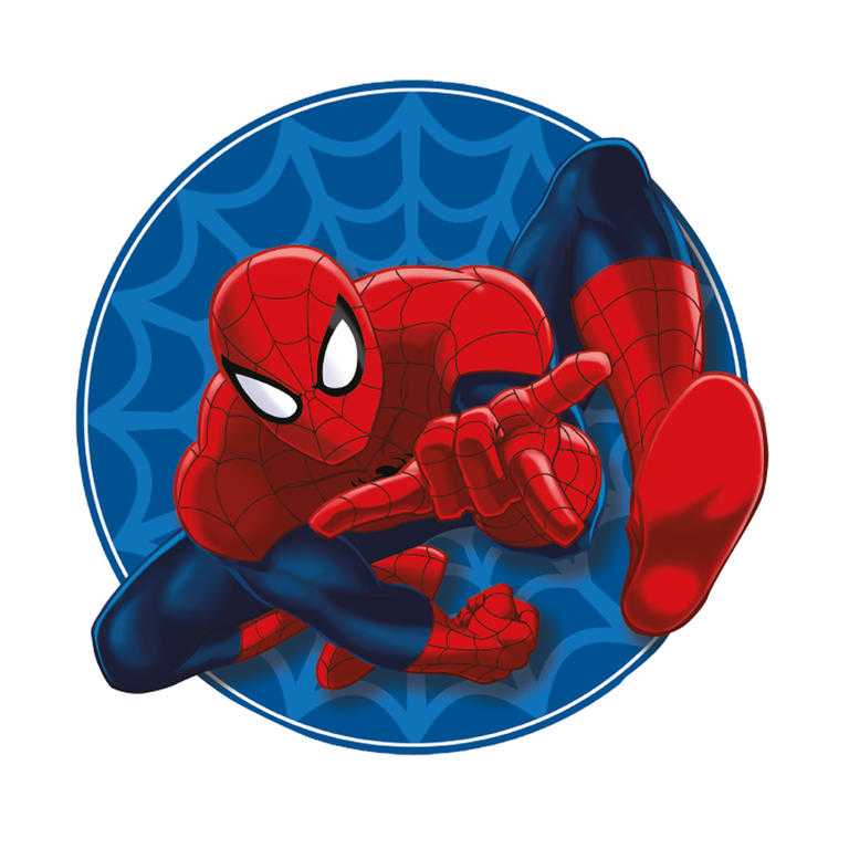 Dětský polštářek SPIDERMAN tvarovaný 32 x 32 cm