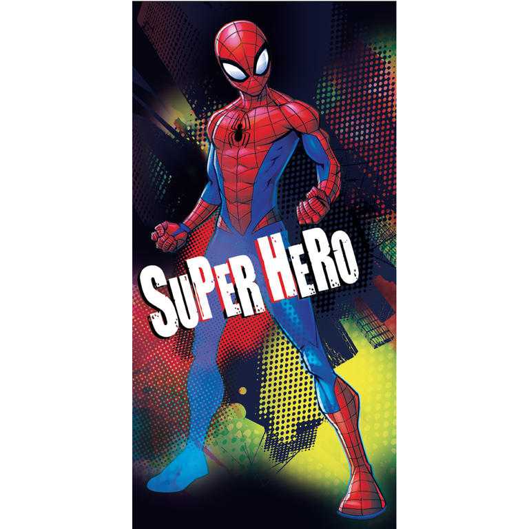 Dětská osuška SPIDERMAN Hero 70 x 140 cm