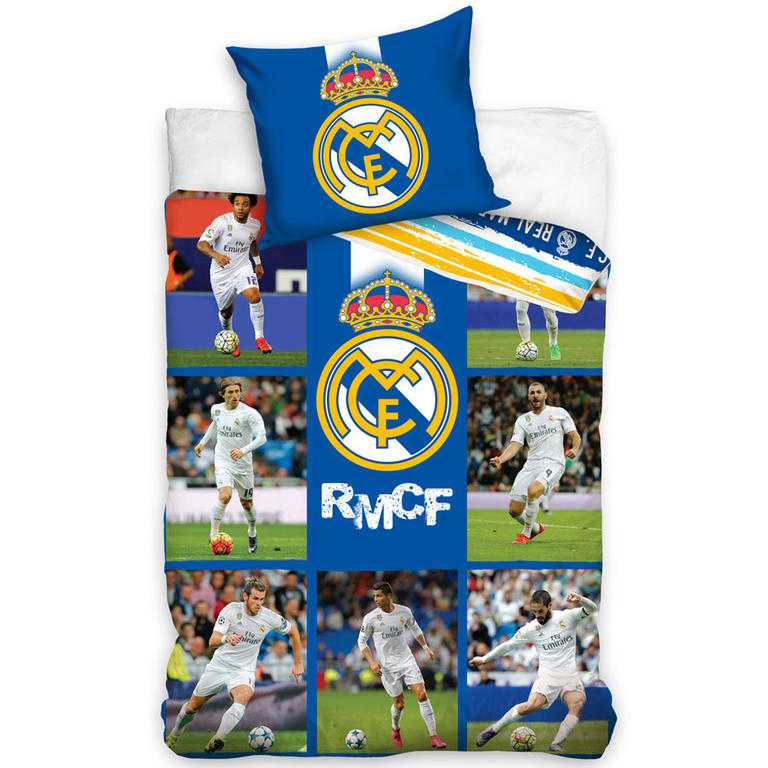 Bavlněné ložní povlečení FC REAL MADRID