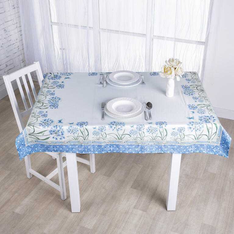 Designový ubrus CHRPA modrý 120 x 140 cm