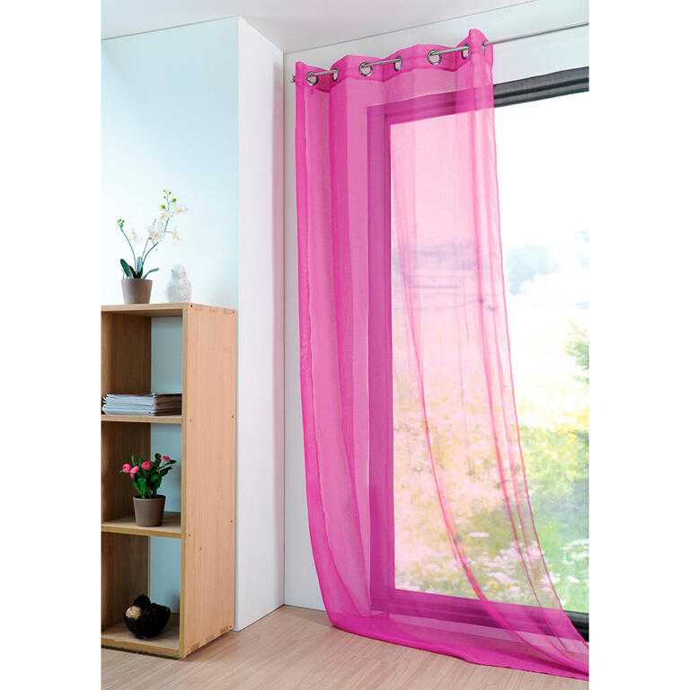 Perdea colorată MONNA fuchsia, 135 x 260 cm