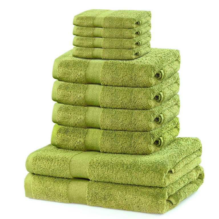 Set de prosoape din frotir MARINA kiwi, 10 buc