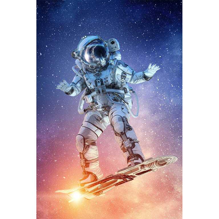 Koc polarowy ASTRONAUTA 100 x 150 cm