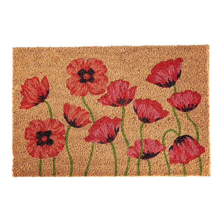 Kokosová rohožka VLČÍ MÁKY 40 x 60 cm