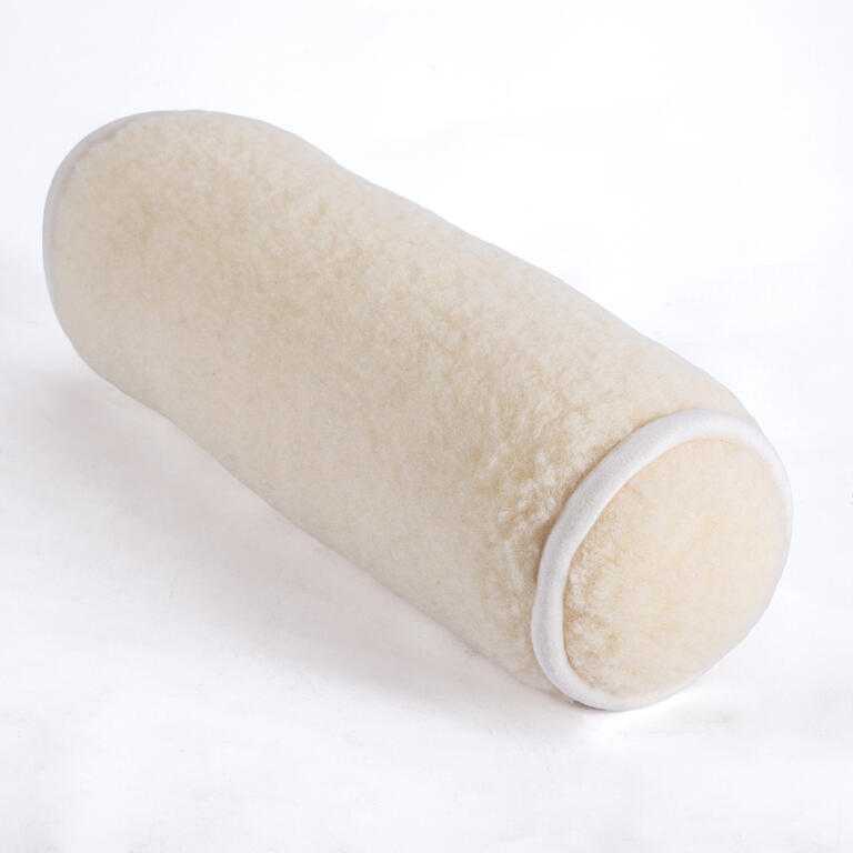 Relaxačný vankúš z ovčej vlny valec