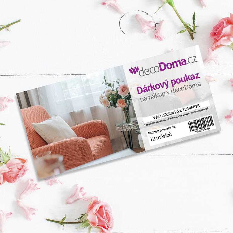 Dárkový poukaz papírový v obálce