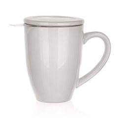 Banquet Keramický hrnek s víčkem a nerezovým sítkem BONNET 350 ml - galerie #1