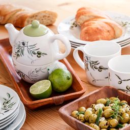 Keramická konvička se šálkem Olives, BANQUET - galerie #1