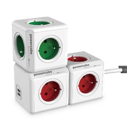 Rozbočovač PowerCube Original USB červený - galerie #2