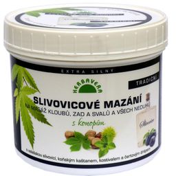 Slivovicové mazání s konopím 500 ml - galerie #1