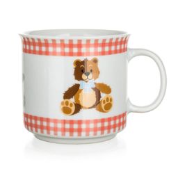 Detská jedálenská súprava Medvedíky 3 ks červená, BANQUET - galéria #3