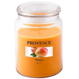 Svíčka ve skle s víčkem, mango - galerie #1