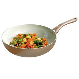 TORO Keramická pánev WOK champagne 28 cm - galerie #1