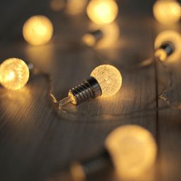 Łańcuch świetlny z 20 żarówkami LED 2,4 m - galeria #5