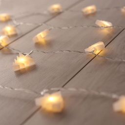 Světelný řetěz s 20 LED stromečky 2,4 m - galerie #3
