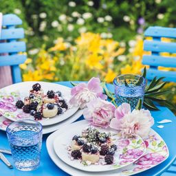 Porcelánová sada talířů square DOLORES 18 ks - galerie #1
