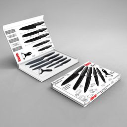 Set de cuţite 5 buc + decojitor - galerie #2