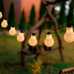Světelný řetěz s 10 LED žárovkami 2,2 m - galerie #1