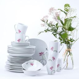 Porcelánová jídelní souprava FIEREZZA 30 ks - galerie #1