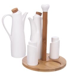 Porcelánová dochucovacia súprava BAMBU 4 + 1 - galéria #1