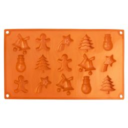 Silikonová forma na čokoládu CHRISTMAS - galerie #1