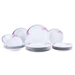 Porcelánová jídelní souprava VIOLET 24 ks - galerie #1