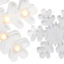 Světelná dekorace vločka 12 LED - galerie #2