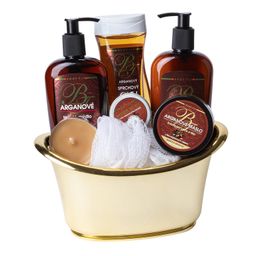 Dárková sada kosmetiky ARGAN, zlatá vanička - galerie #1