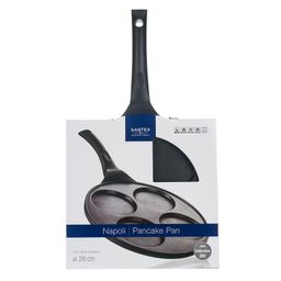 Panvica na 4 lievance s nepriľnavým povrchom NAPOLI, 26 cm - galéria #4