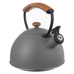Nerezová pískacia kanvica WOODEN, 2,9 l - galéria #2