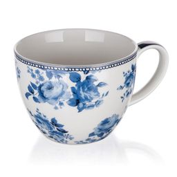 Sada keramických hrnků BLUE FLOWER 450 ml 2 ks - galerie #2