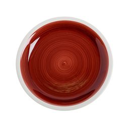 Keramická jídelní souprava JAIPUR 18 ks červená - galerie #2