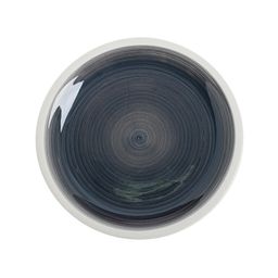 Keramická jídelní souprava JAIPUR 18 ks antracitová - galerie #1