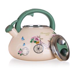 Smaltovaná pískacia kanvica ROMANTIC RIDE 3 l - galéria #2