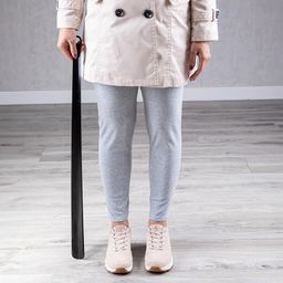 Obouvací lžíce kovová maxi 80 cm - galerie #4