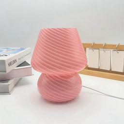 LED stolní lampička růžová - galerie #3