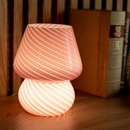 LED stolní lampička růžová - galerie #2